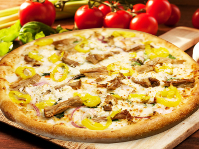 Fire Carnitas Pizza